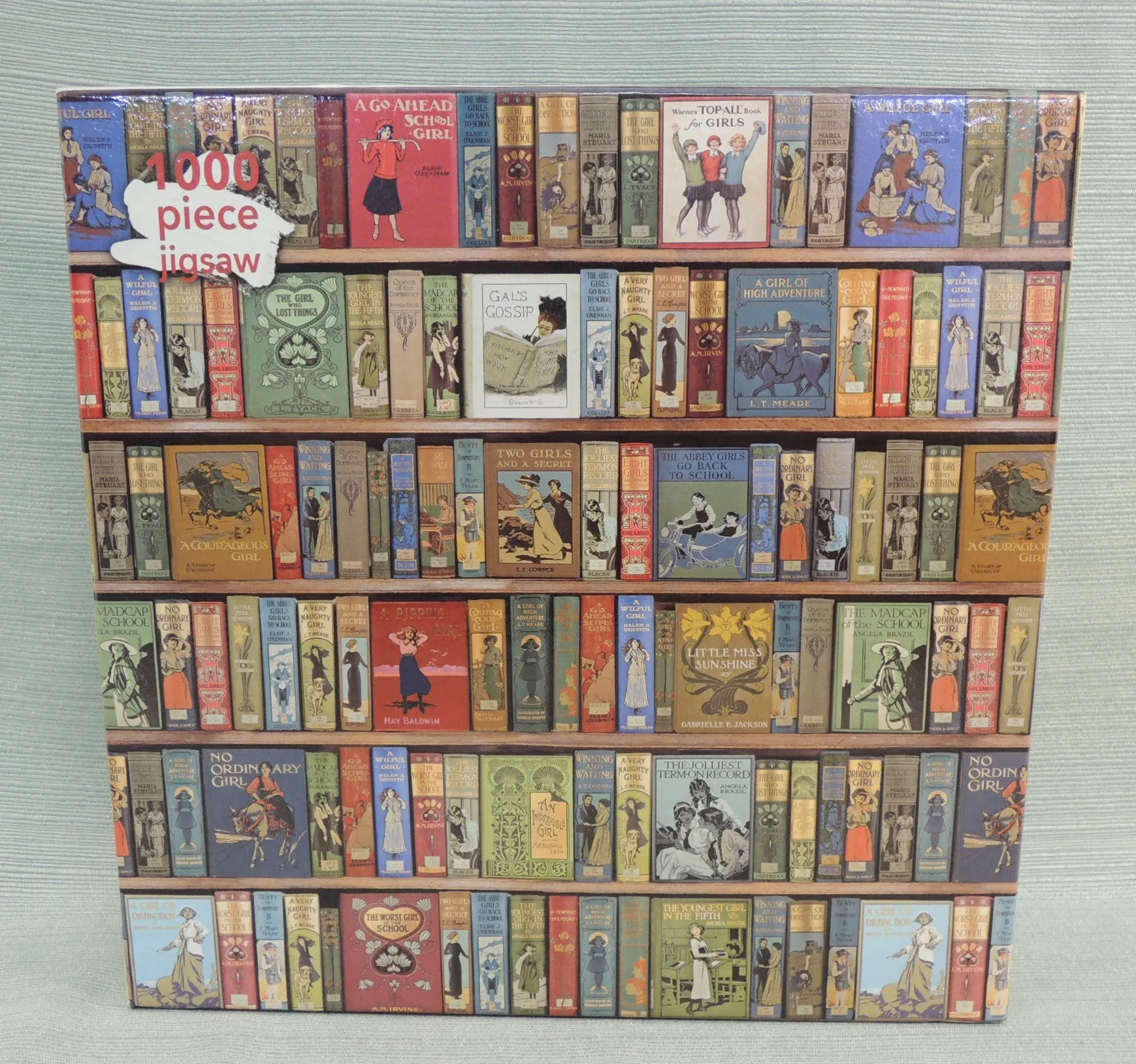 1000 Piece High Jinks Vintage Book Covers Puzzle