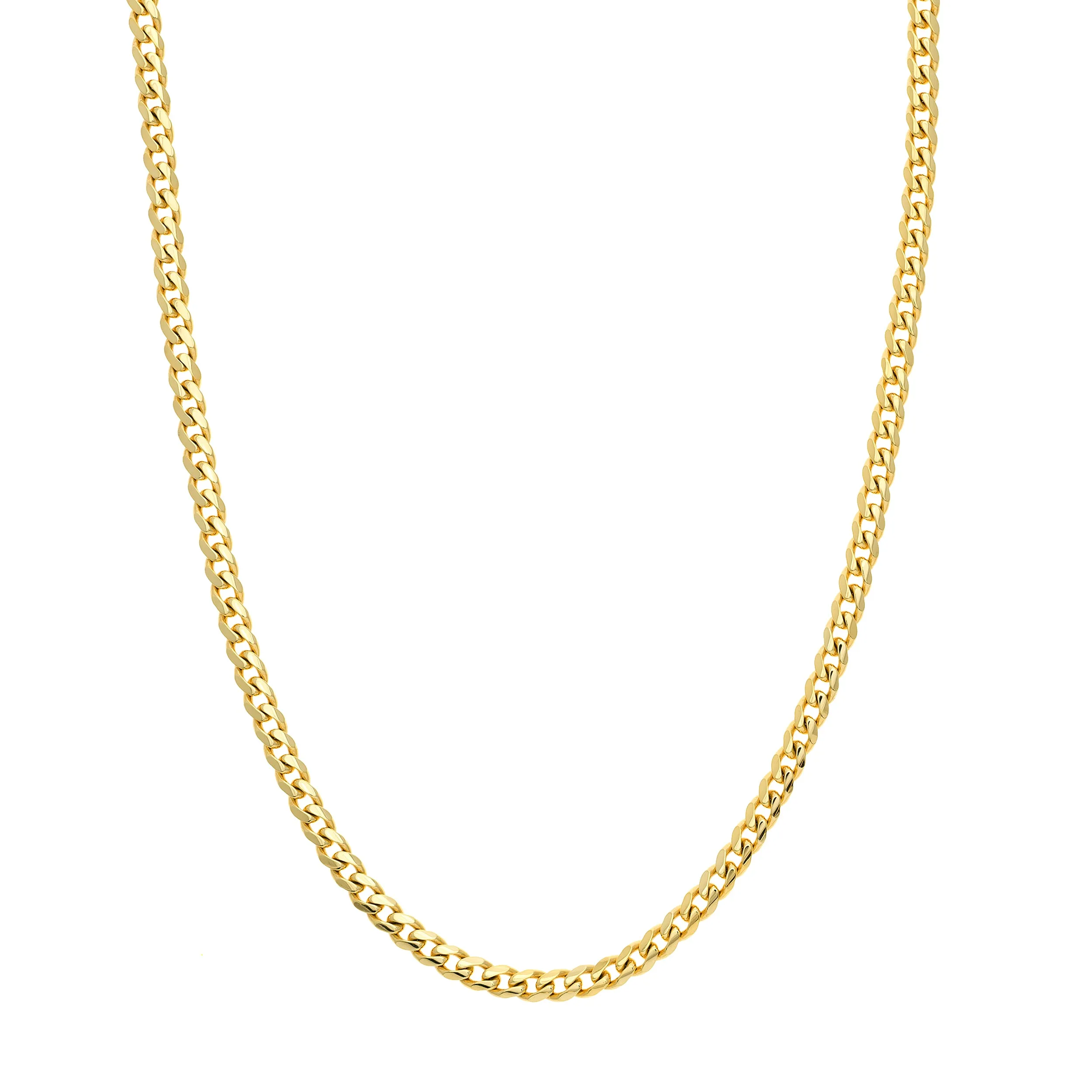 14K Yellow Gold 5.00MM Cuban Link Chain