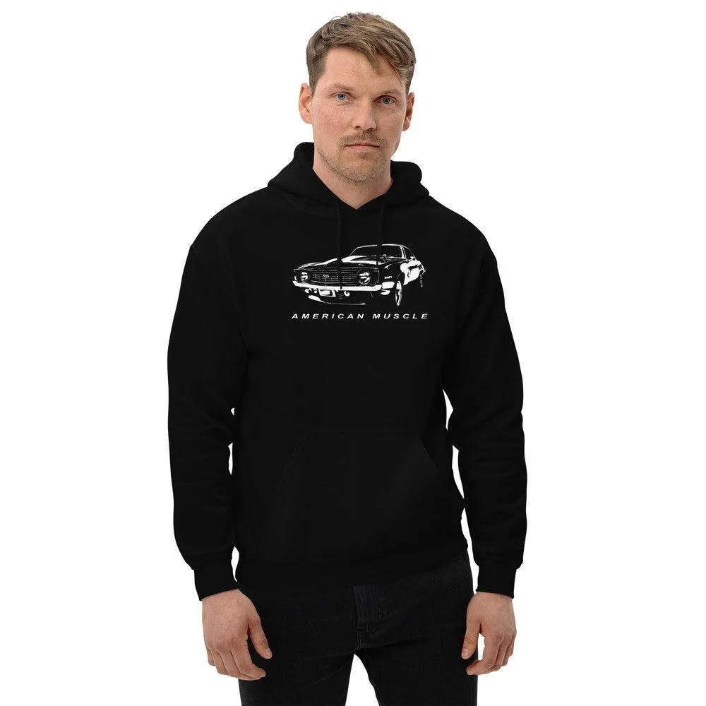 1969 Camaro Hoodie American Muscle Car Sweatshirt