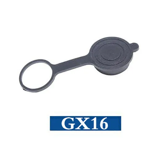 1Pcs Gx12 Gx16 Gx20 Aviation Connector Plug Cover Waterproof Cover Dust Metal/Rubber Cap Circular Co