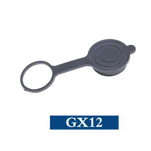 1Pcs Gx12 Gx16 Gx20 Aviation Connector Plug Cover Waterproof Cover Dust Metal/Rubber Cap Circular Co