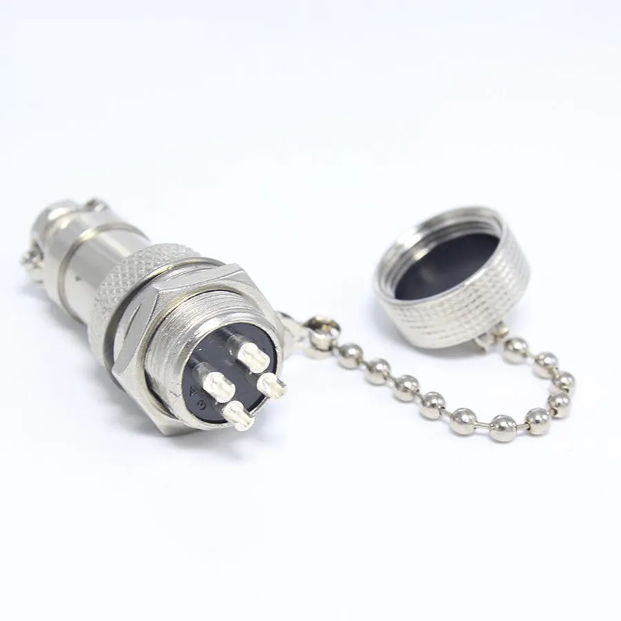 1Pcs Gx12 Gx16 Gx20 Aviation Connector Plug Cover Waterproof Cover Dust Metal/Rubber Cap Circular Co