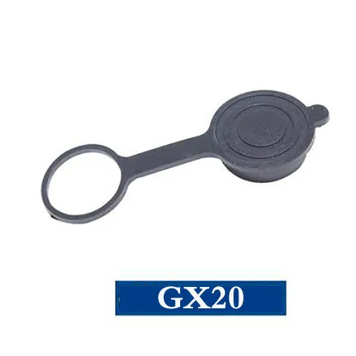 1Pcs Gx12 Gx16 Gx20 Aviation Connector Plug Cover Waterproof Cover Dust Metal/Rubber Cap Circular Co