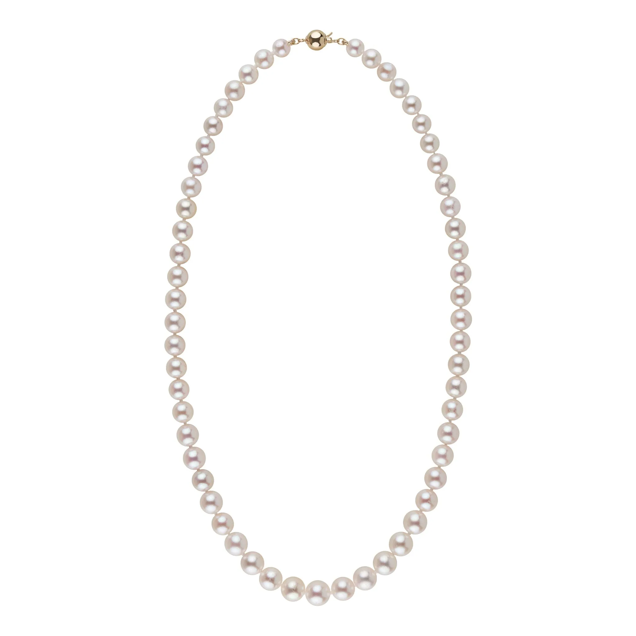 6.5-9.0 mm Graduated AAA Akoya Pearl Necklace