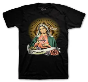 700 Wash Orange Virgin Mary Shirt