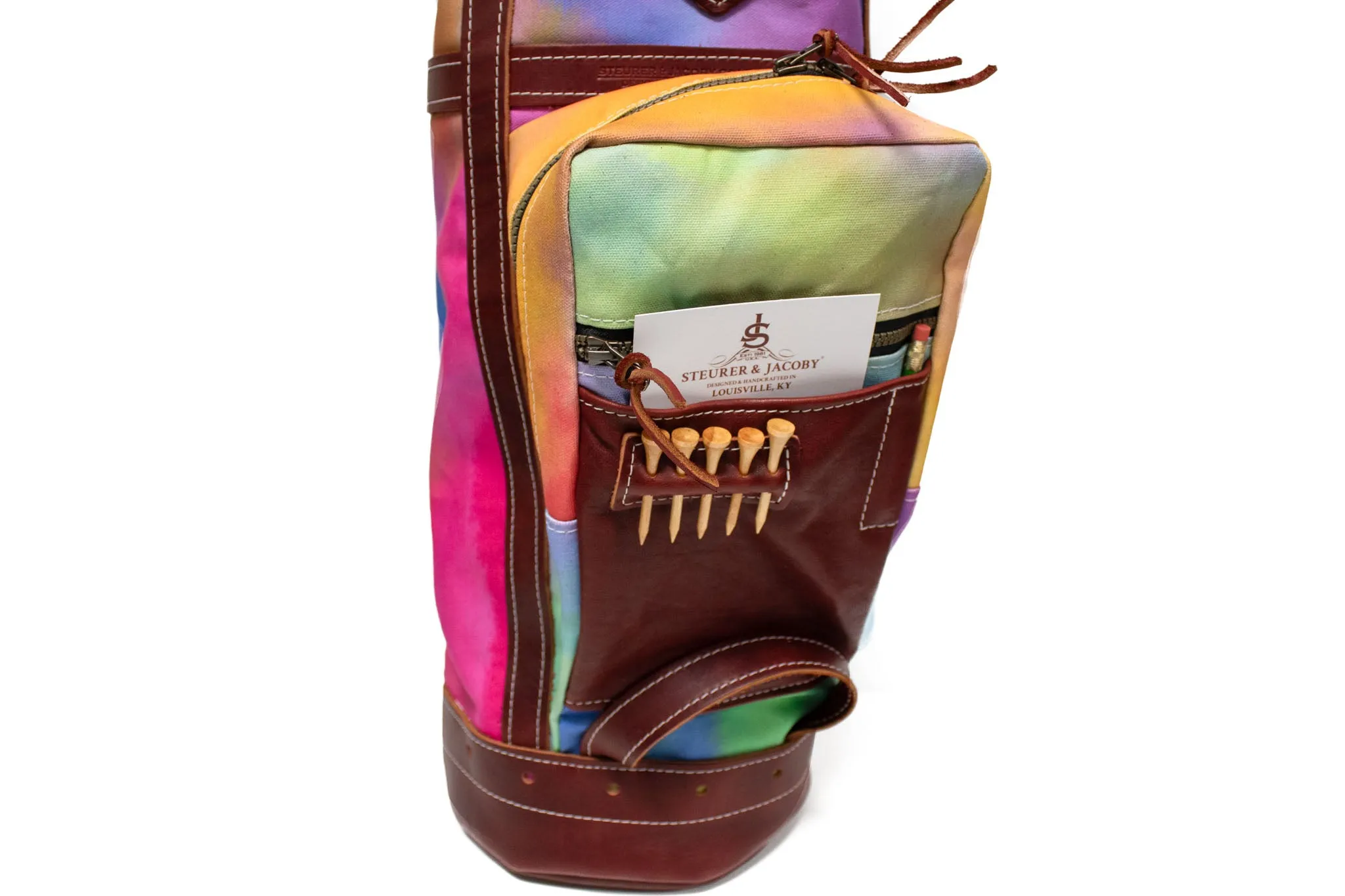 8 Tie Dye Golf Bag