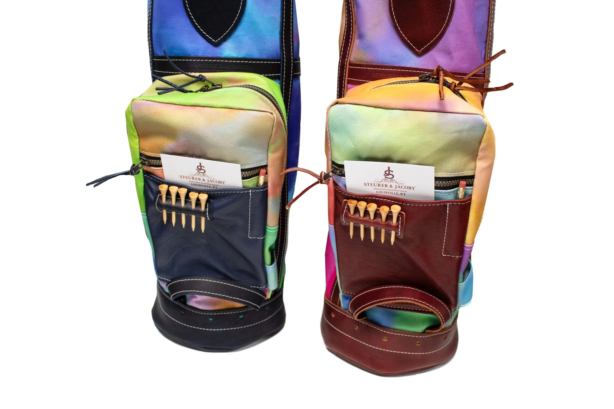 8 Tie Dye Golf Bag