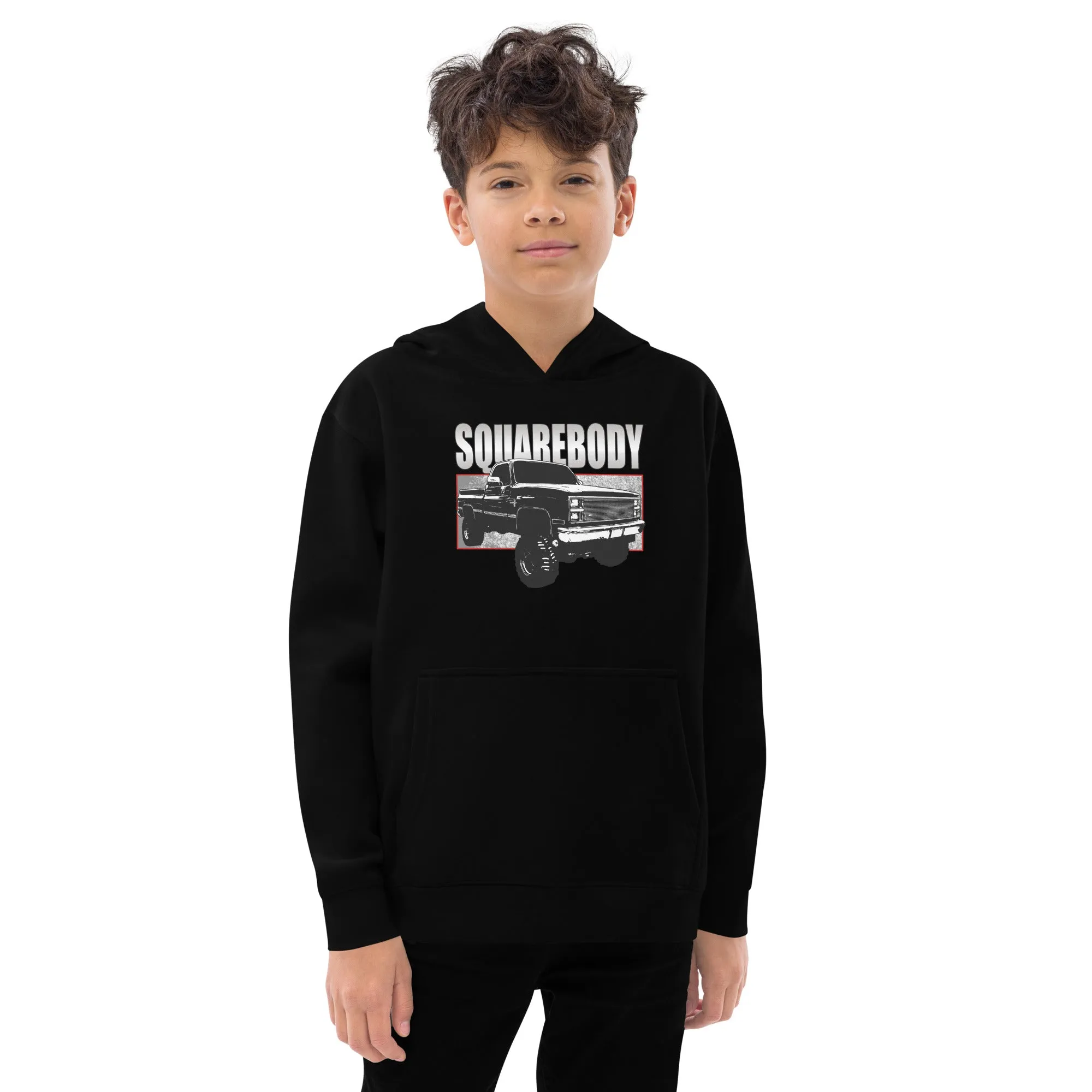 80s Squarebody 4x4 Hoodie Square Body Truck Sweatshirt