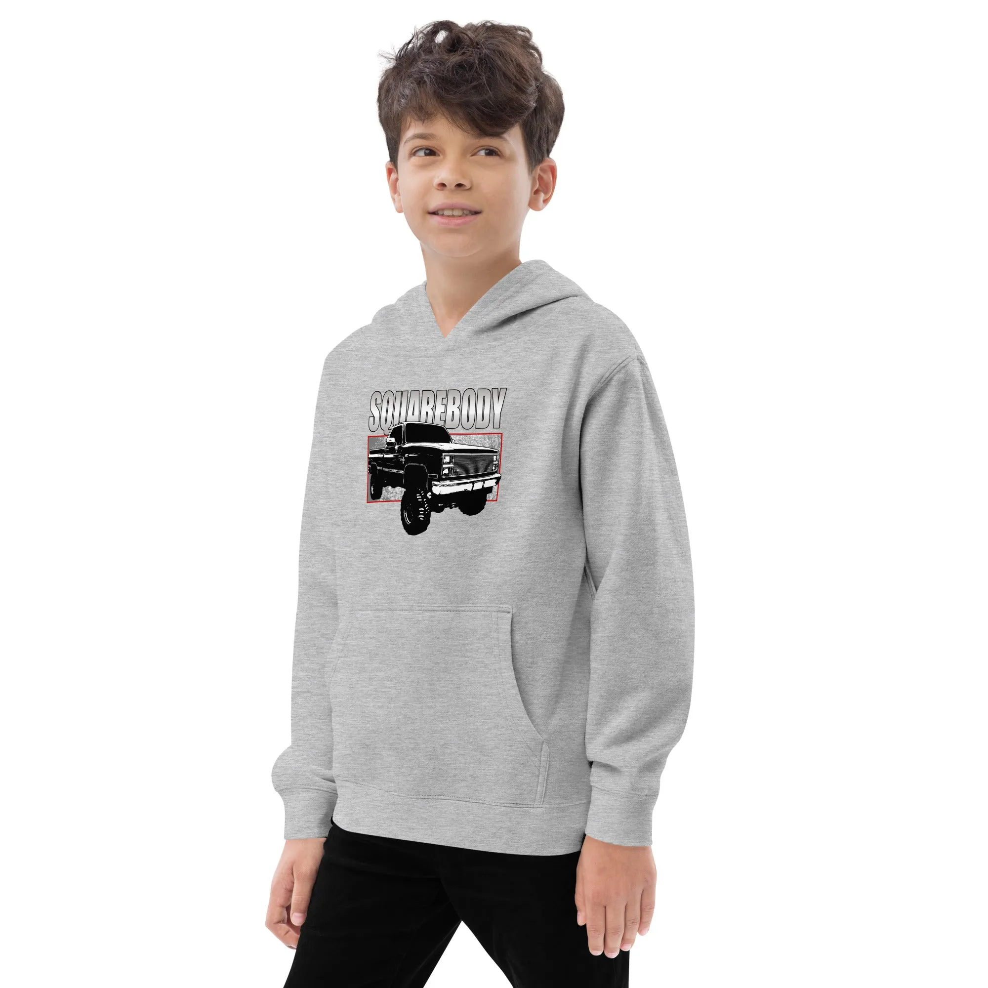 80s Squarebody 4x4 Hoodie Square Body Truck Sweatshirt