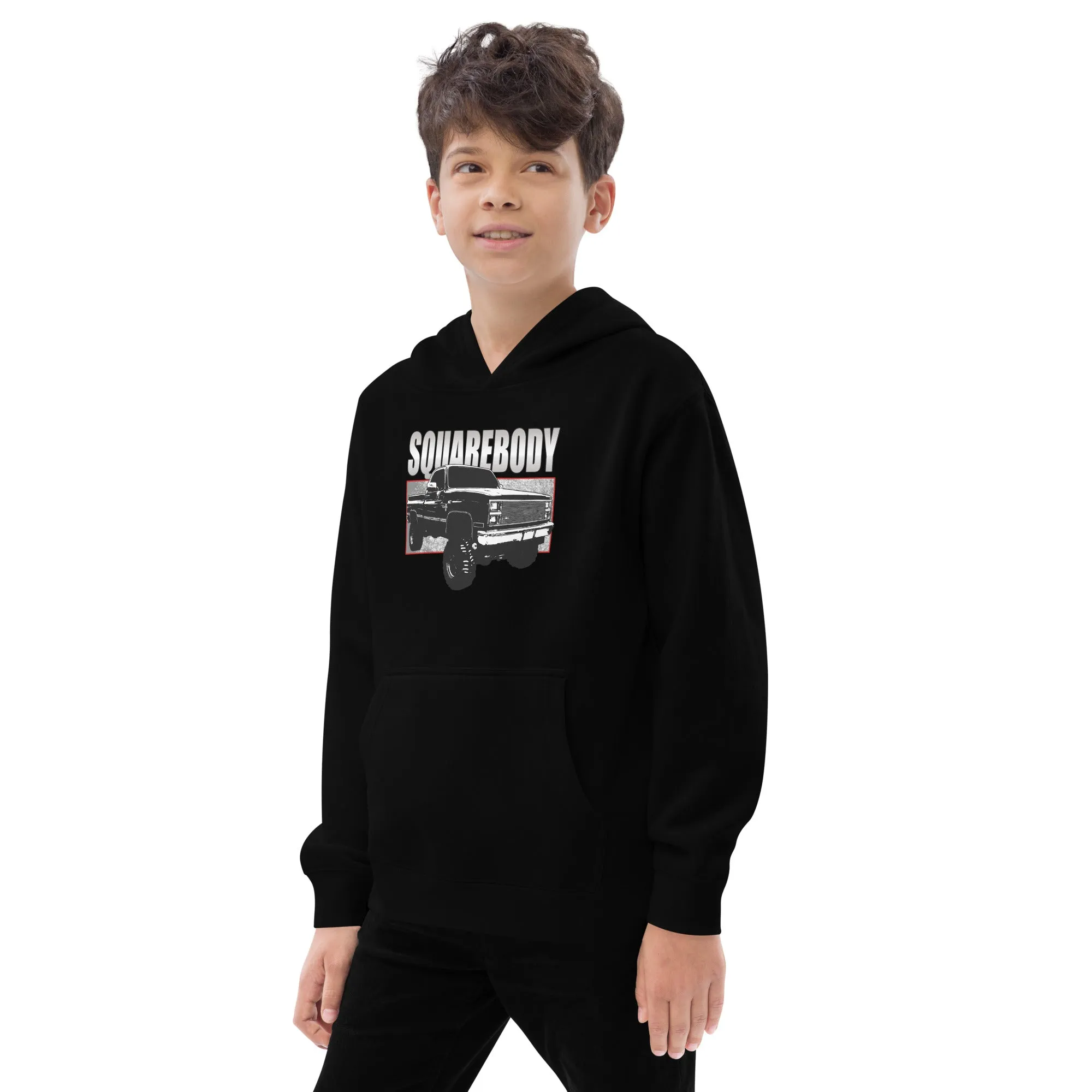 80s Squarebody 4x4 Hoodie Square Body Truck Sweatshirt