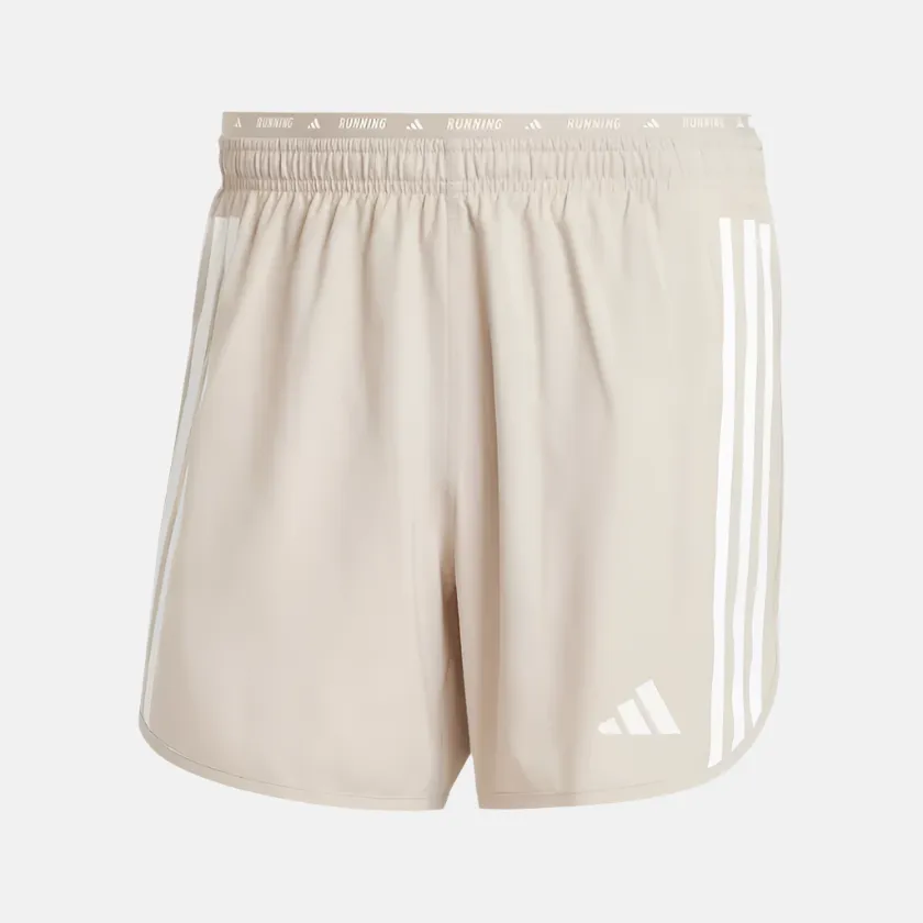 Adidas OTR E 3S Men's Running Short -Wonder Beige