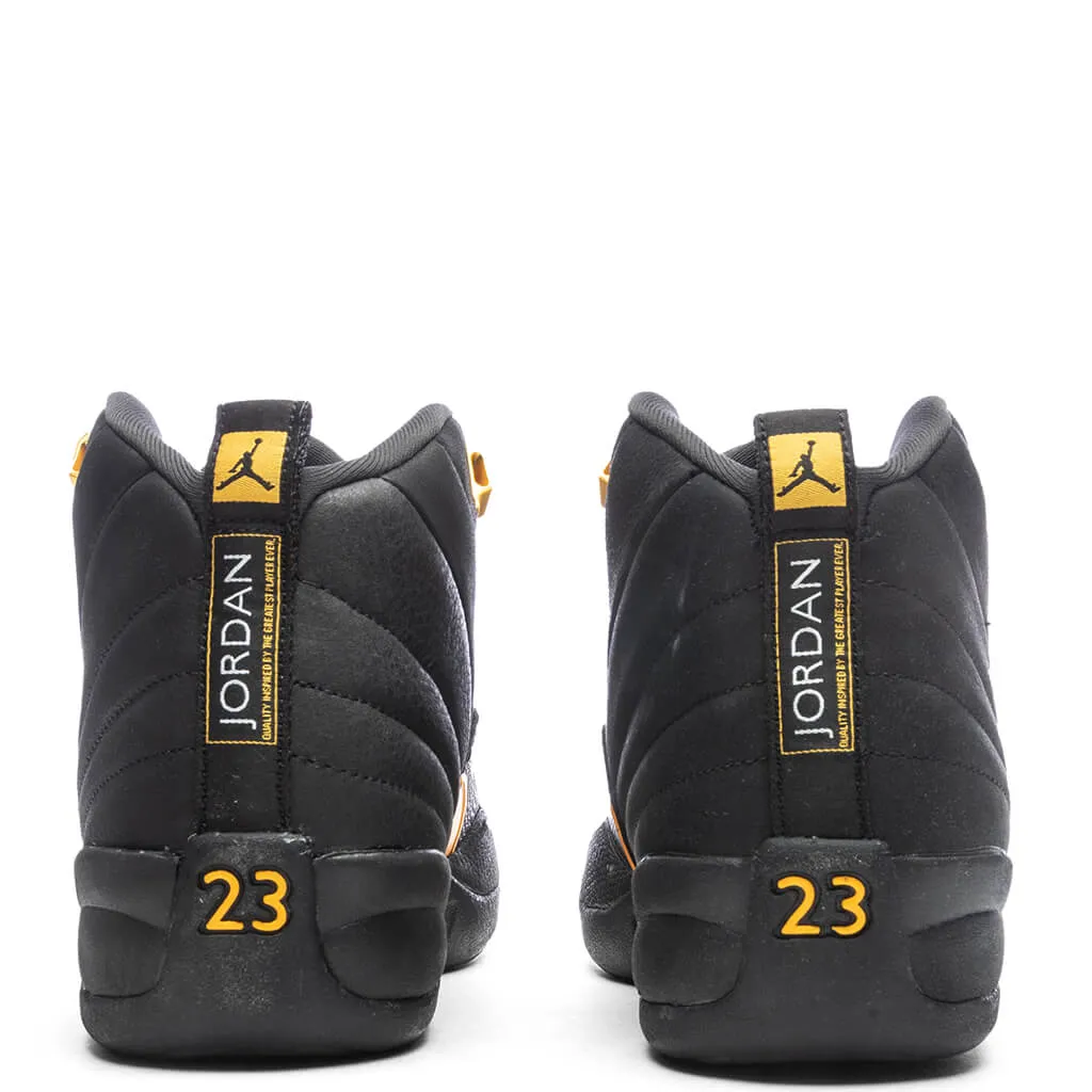 Air Jordan 12 Retro Black Taxi (GS) - Black/Taxi