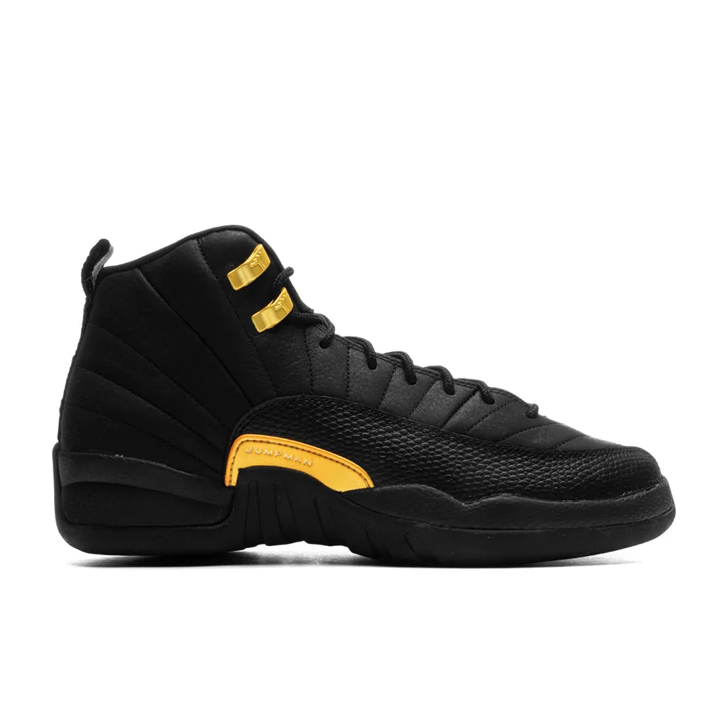 Air Jordan 12 Retro Black Taxi (GS) - Black/Taxi