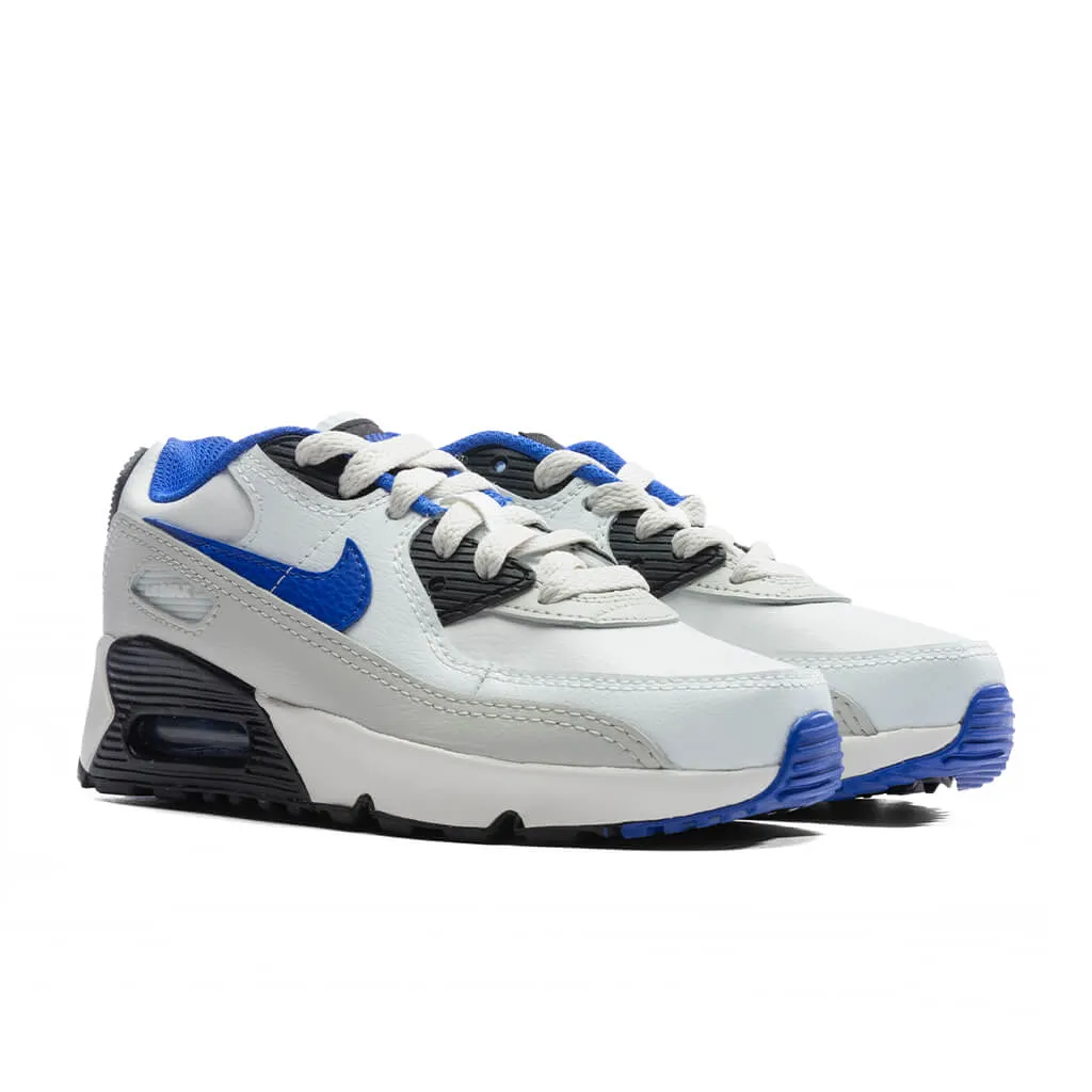 Air Max 90 LTR (GS) - Summit White/Racer Blue/Light Bone