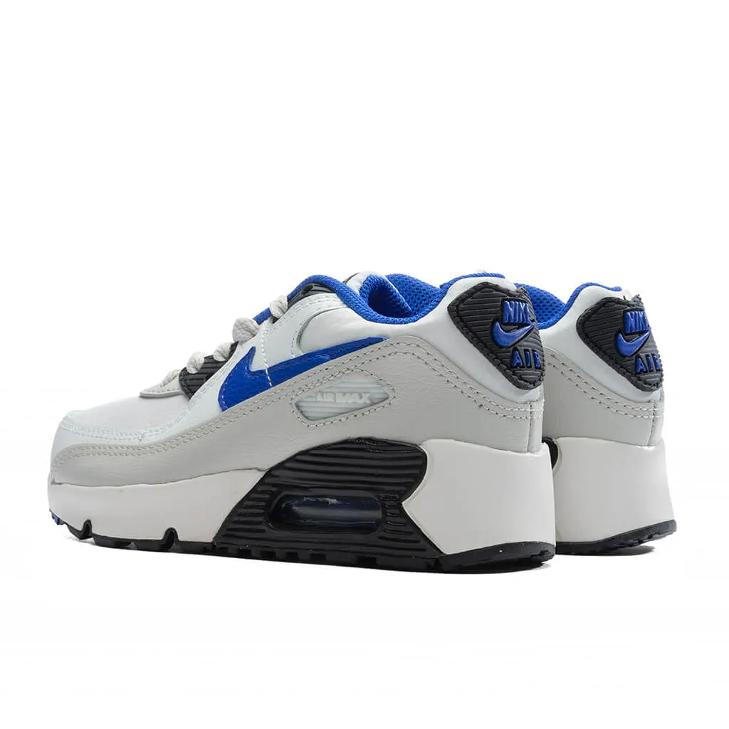 Air Max 90 LTR (GS) - Summit White/Racer Blue/Light Bone