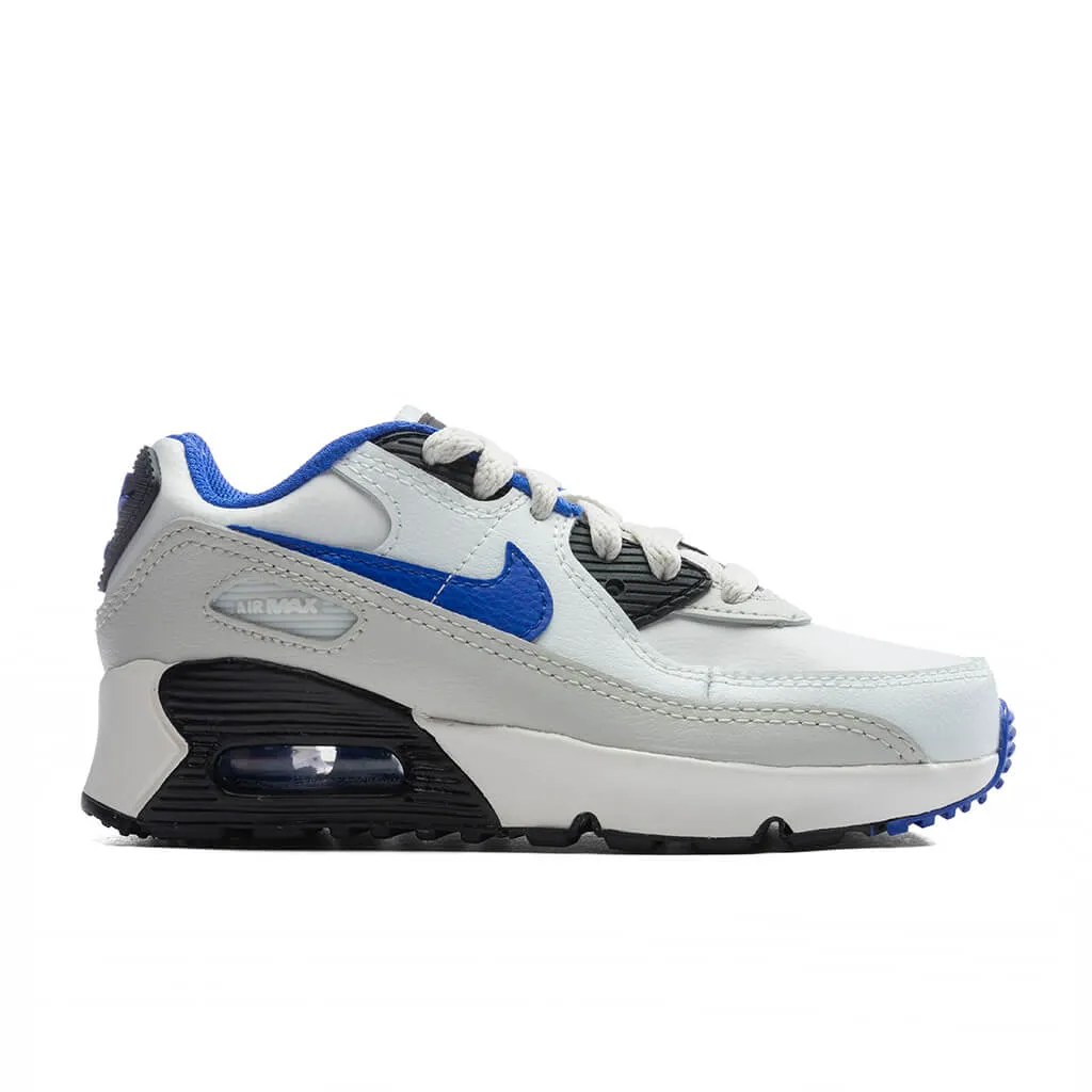 Air Max 90 LTR (GS) - Summit White/Racer Blue/Light Bone