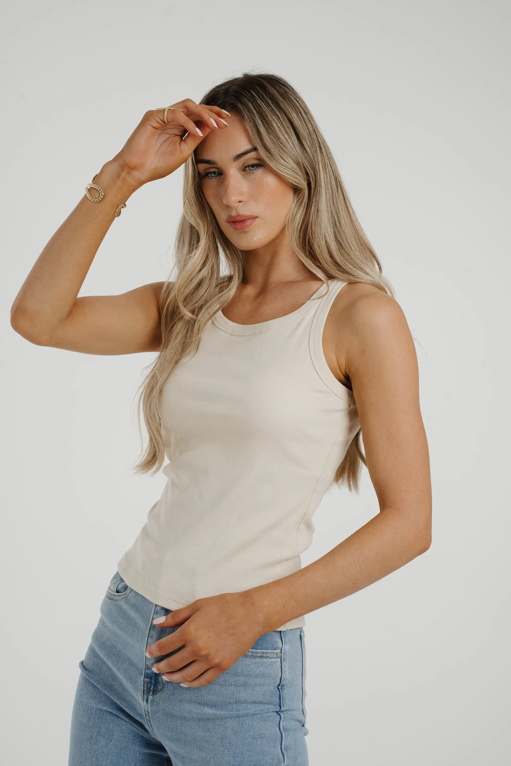 Ally Vest In Cream