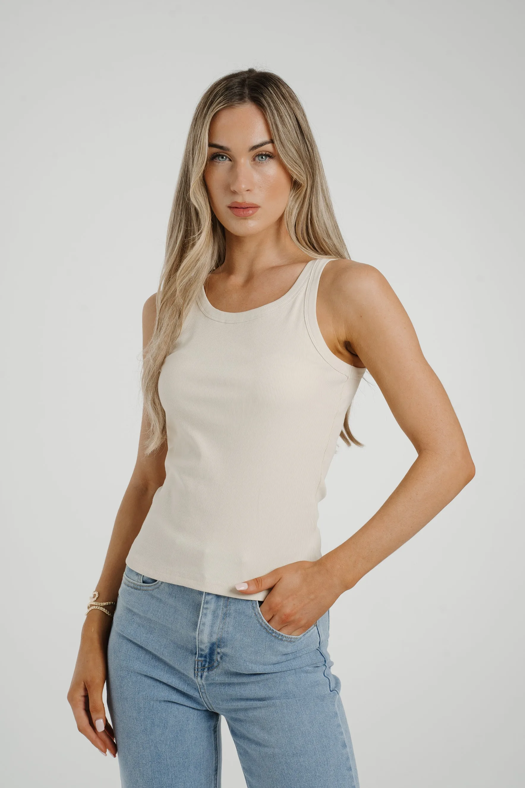 Ally Vest In Cream