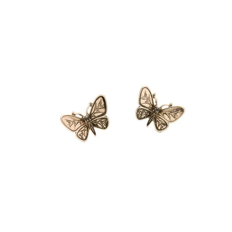 Antique Butterfly 2 in 1 Convertible Dangle Drop Earring