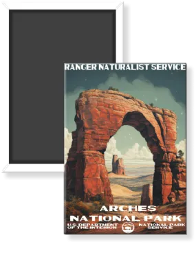 Arches National Park WPA Magnet