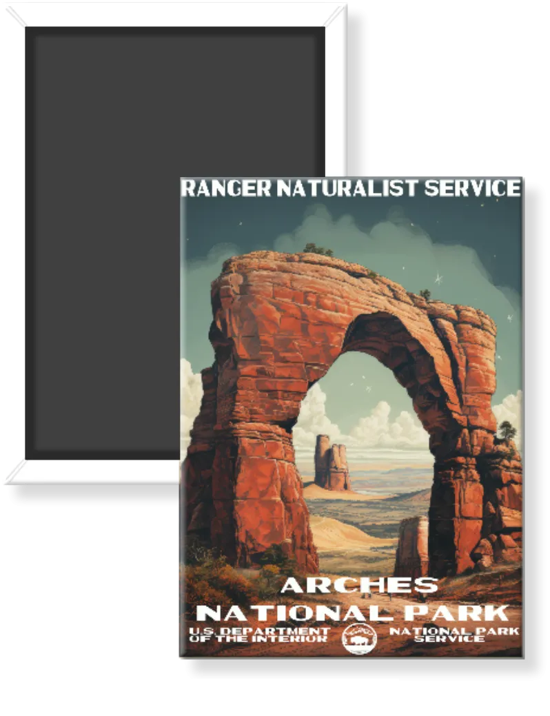 Arches National Park WPA Magnet