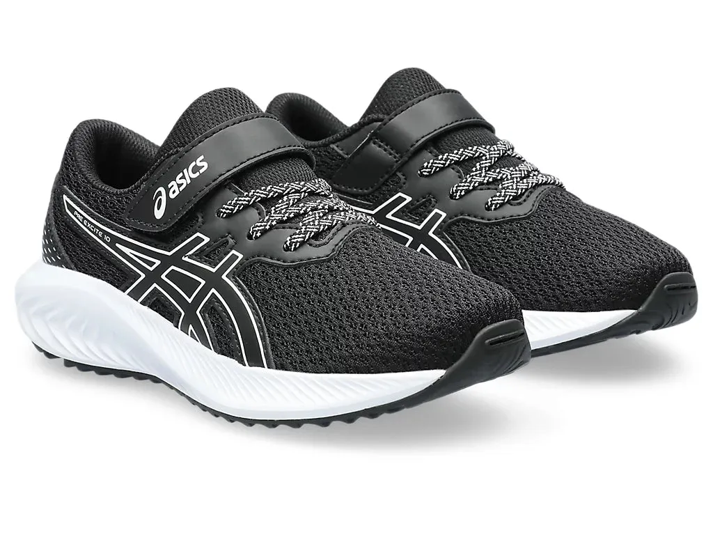 Asics Kid's Pre Excite 10 PS - Black/White