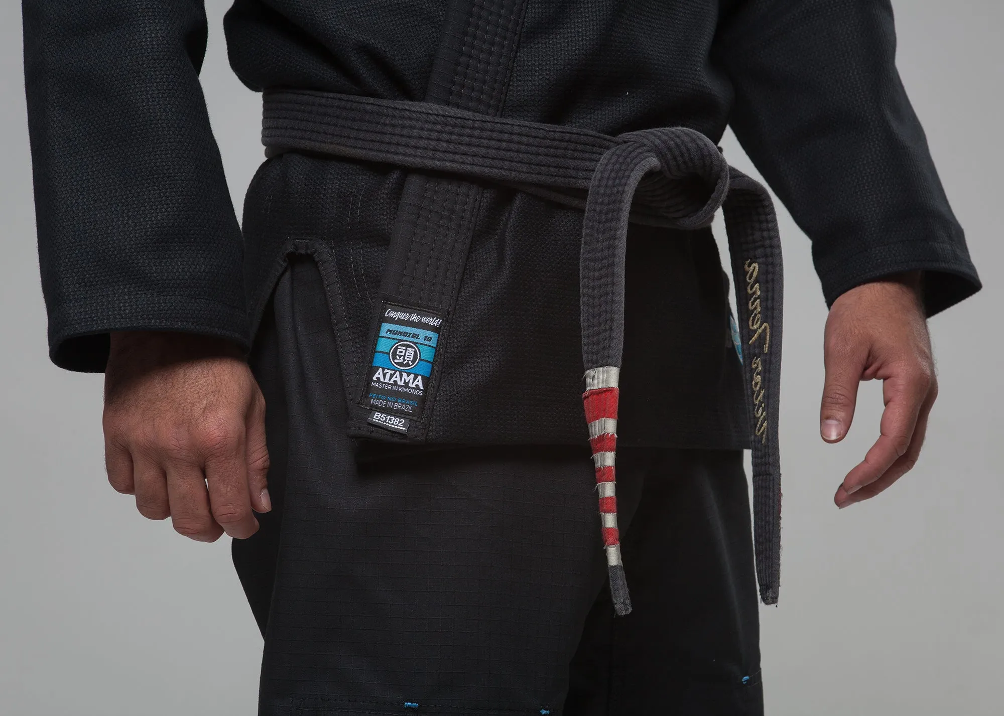 ATAMA BLACK MUNDIAL 10 BJJ KIMONO