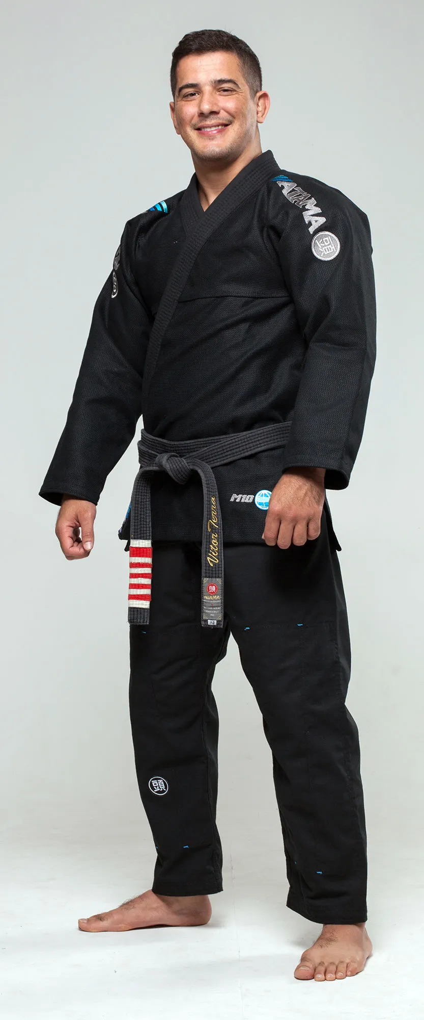 ATAMA BLACK MUNDIAL 10 BJJ KIMONO