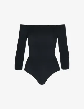 Ballet Off-Shoulder Bodysuit