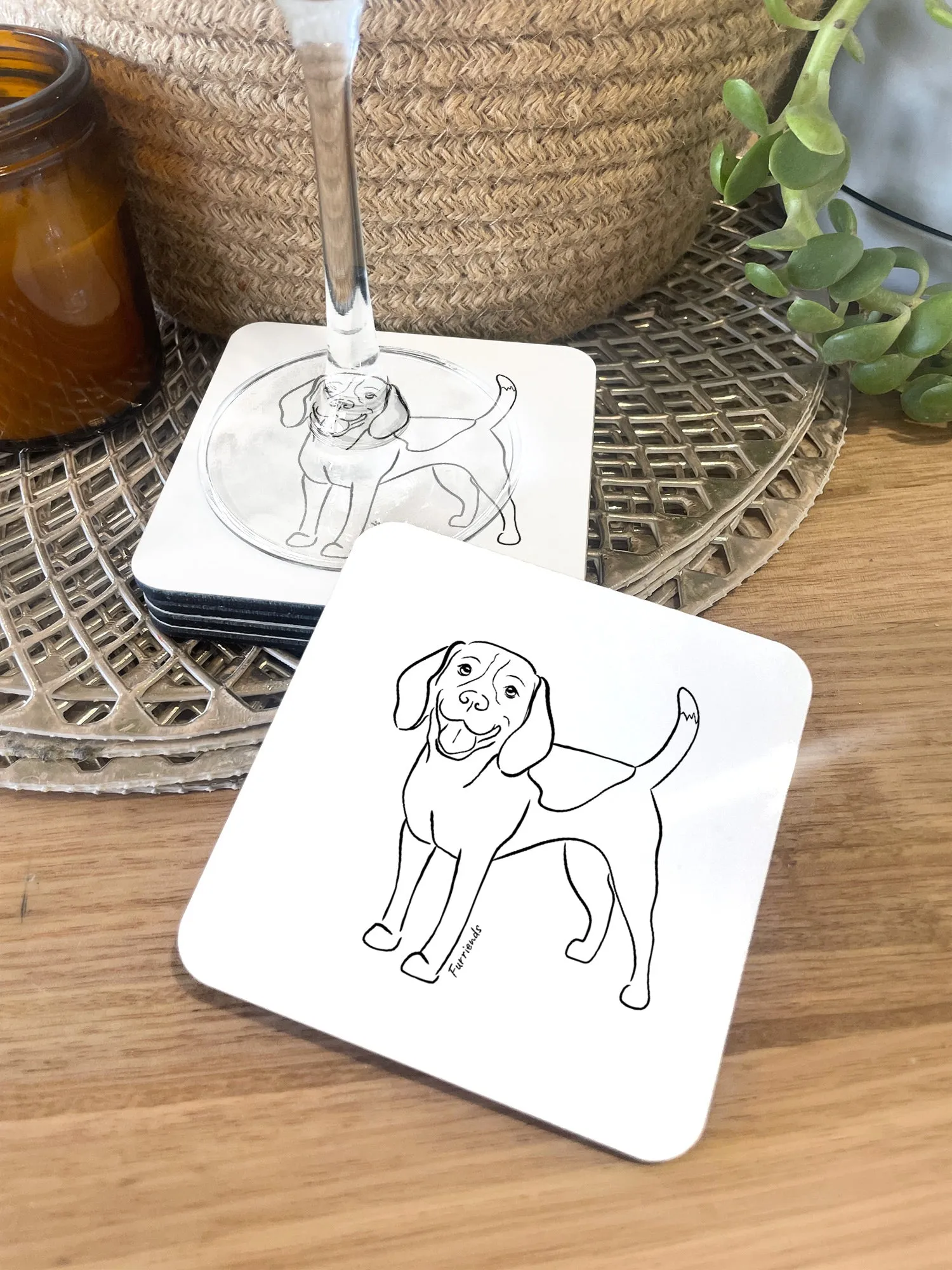 Beagle Coaster