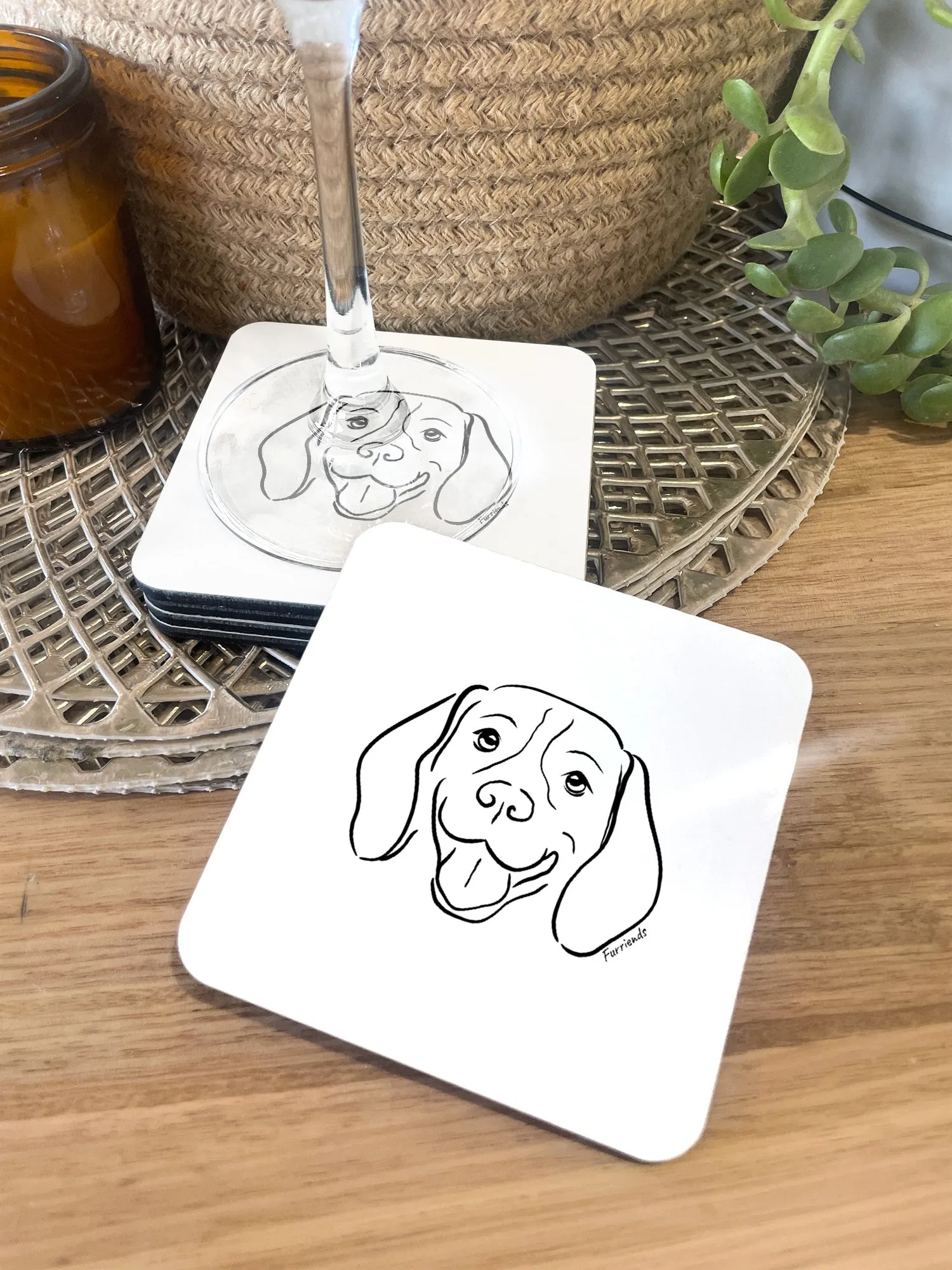 Beagle Coaster