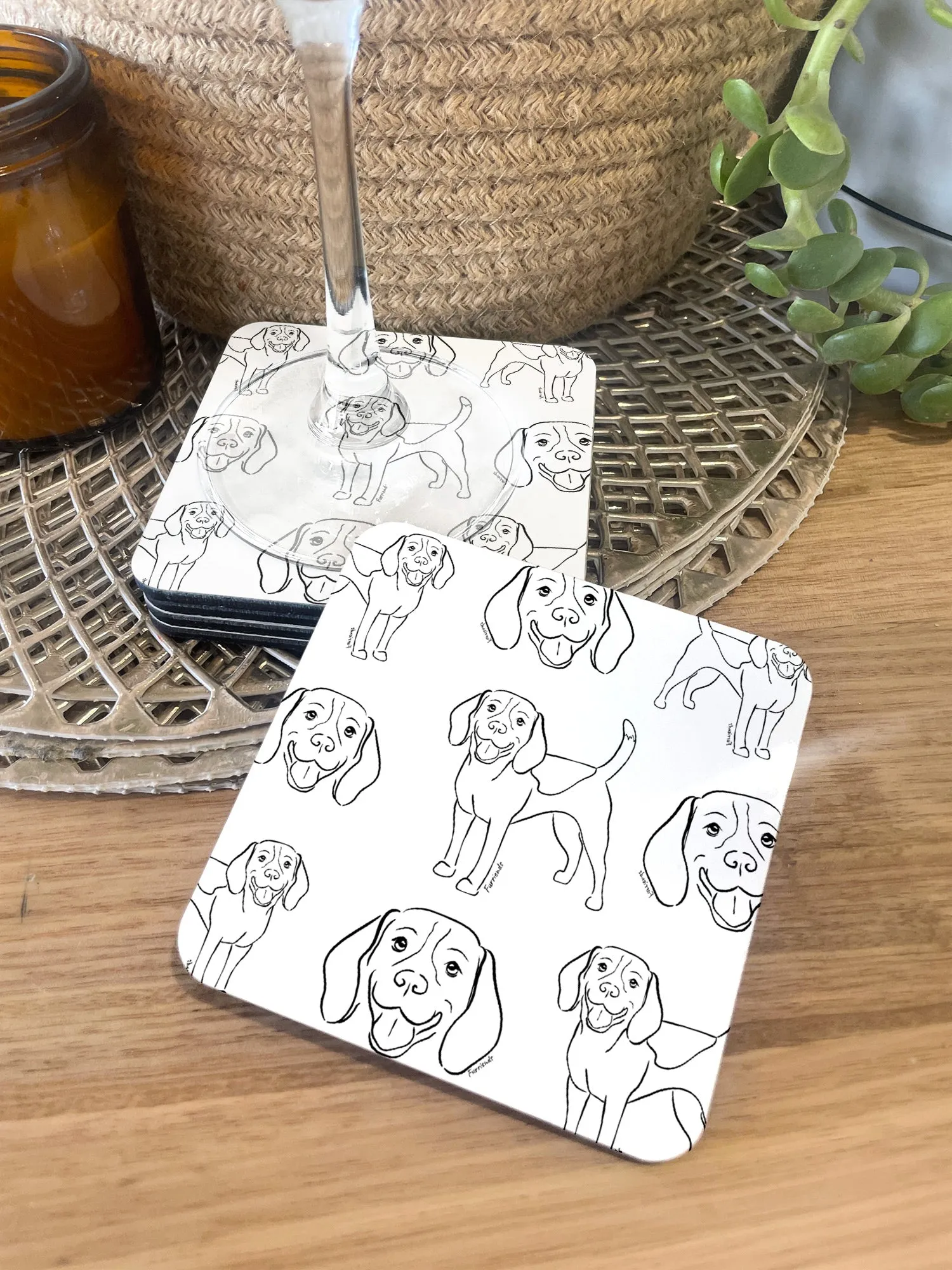 Beagle Coaster