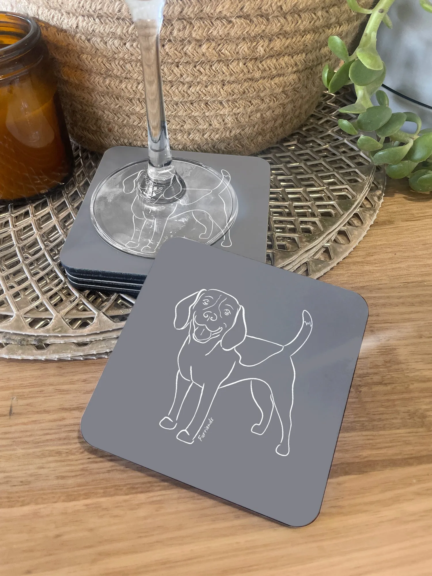 Beagle Coaster