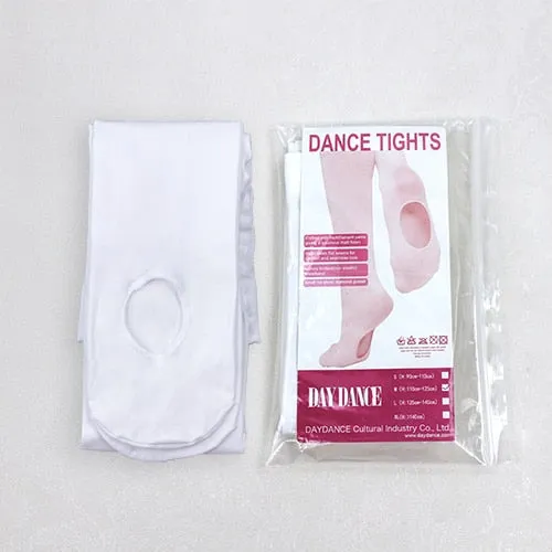 Blossom Girls Convertible Ballet Dance Tights Available in White and Nude Pink JERAVAE Brand