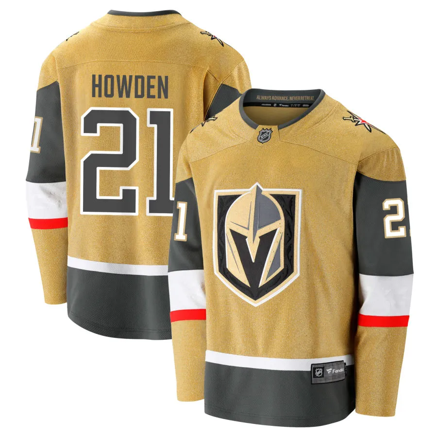 Brett Howden  Vegas Golden Knights Fanatics Branded Home Breakaway Jersey -