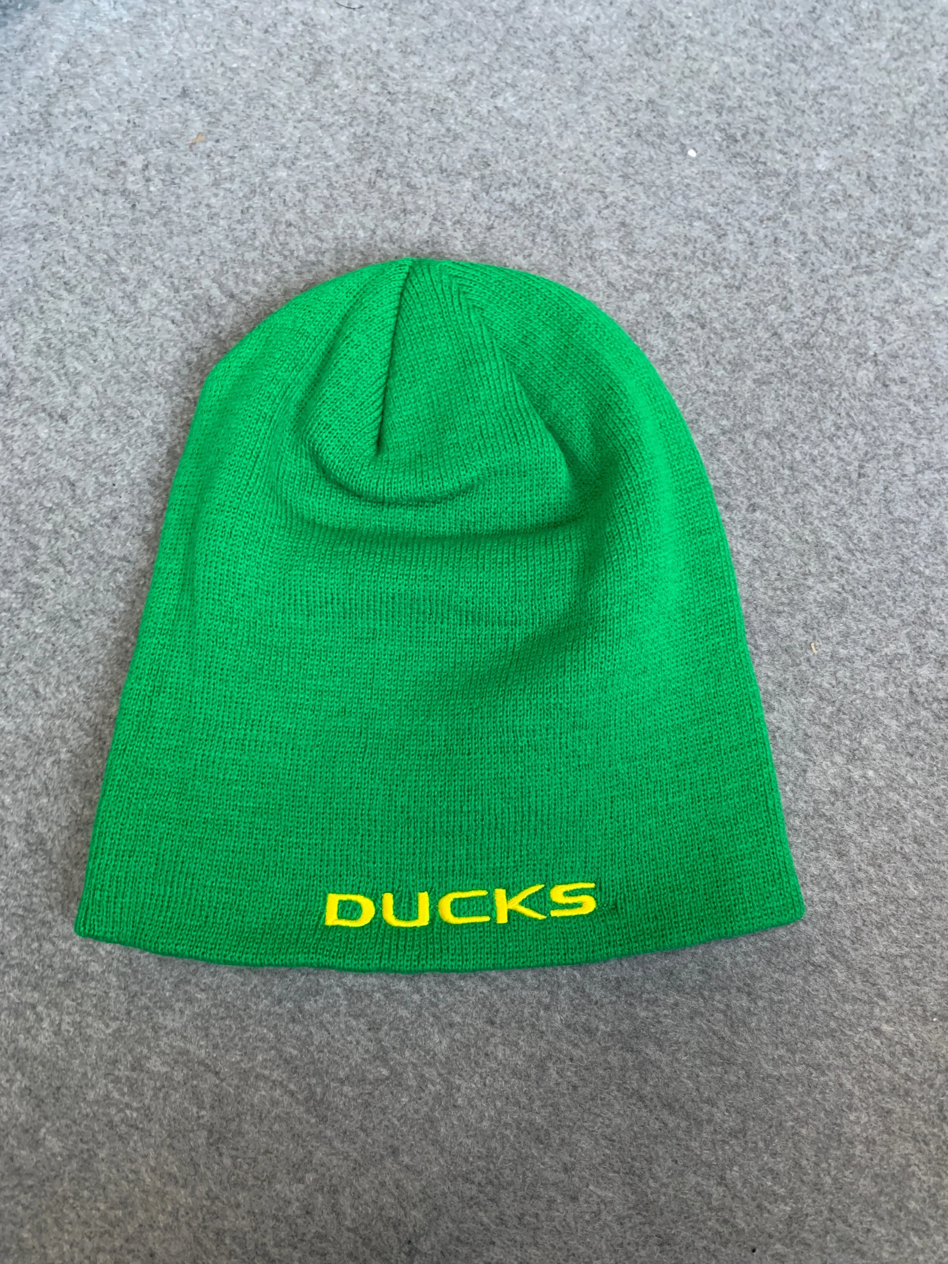 Bright Green Oregon Ducks Beanie