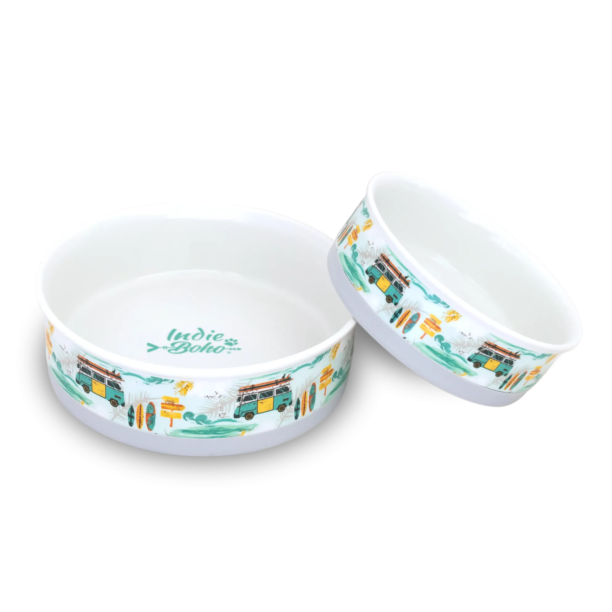 Byron Surf - Ceramic Dog Bowls