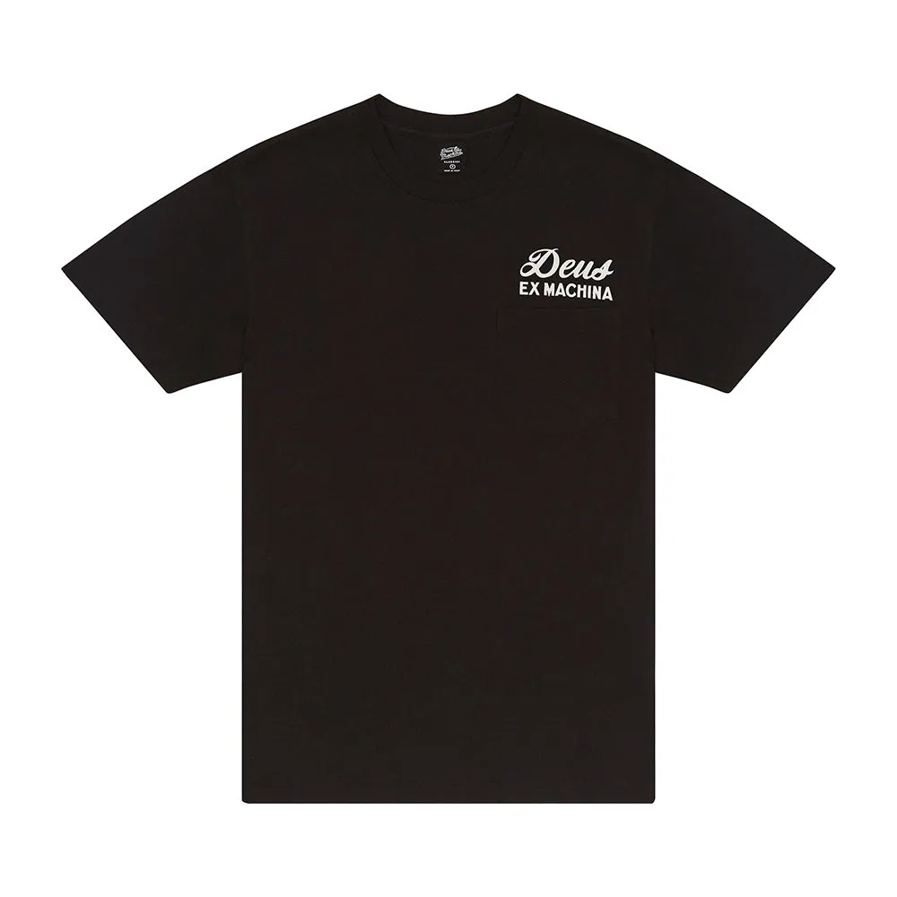 Camperdown Address Tee - Black