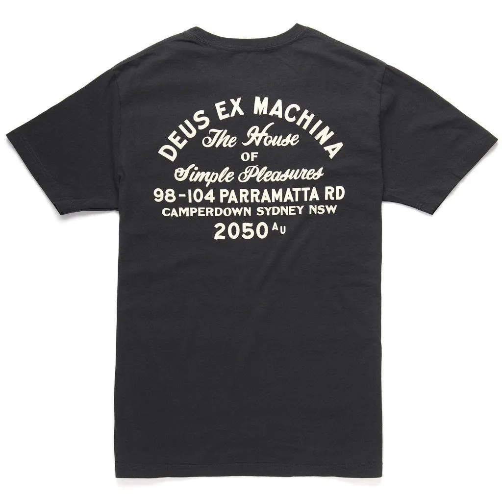 Camperdown Address Tee - Black