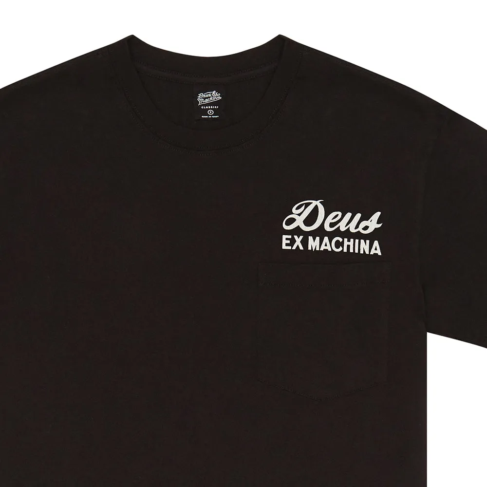 Camperdown Address Tee - Black