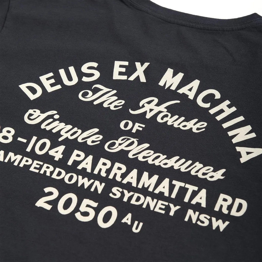 Camperdown Address Tee - Black