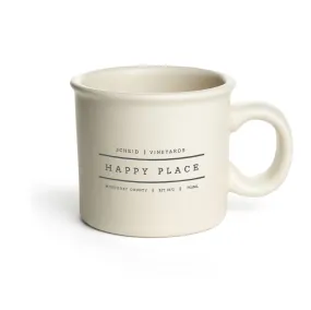 Ceramic Chunky Mug Customize Happy Place Design