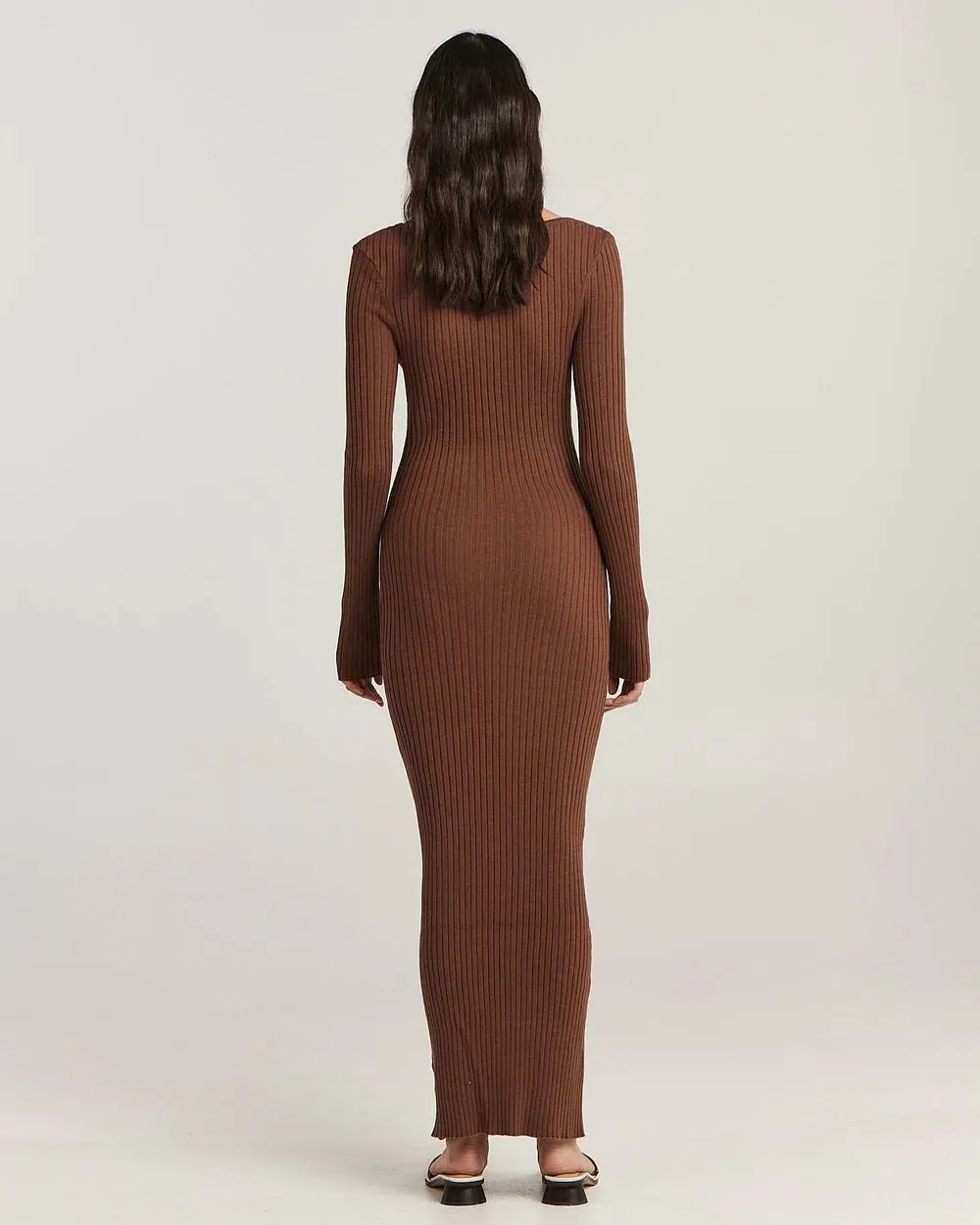 Charlie Holiday Laurette Midi Dress - Chocolate