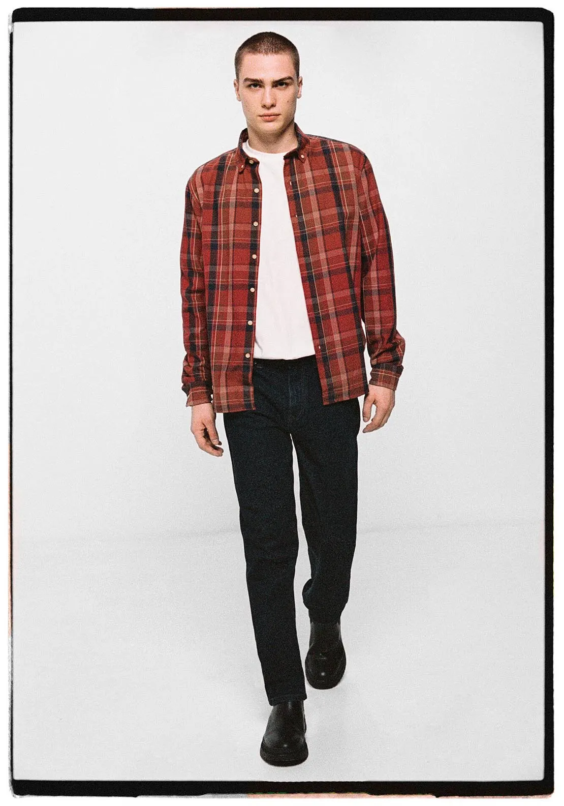 Checked shirt - Red