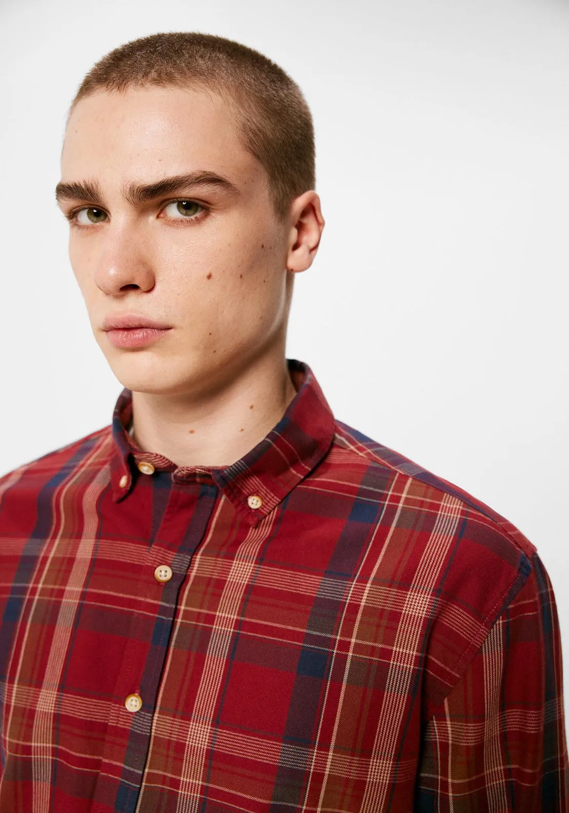 Checked shirt - Red