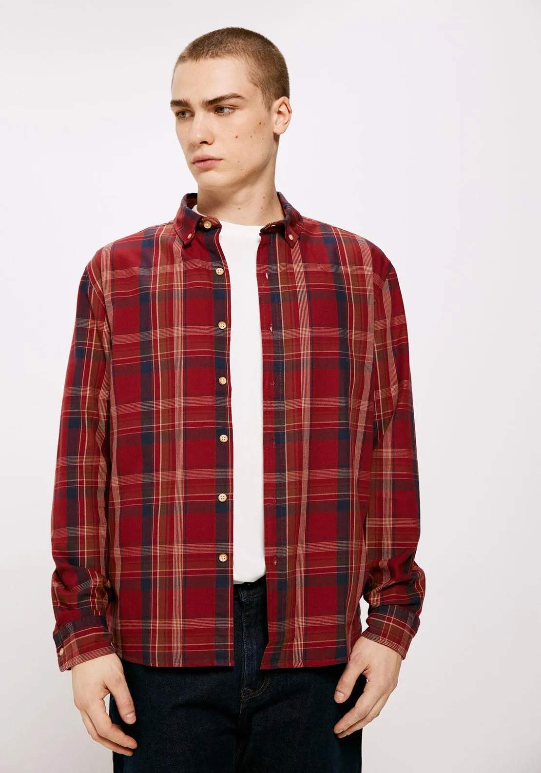 Checked shirt - Red