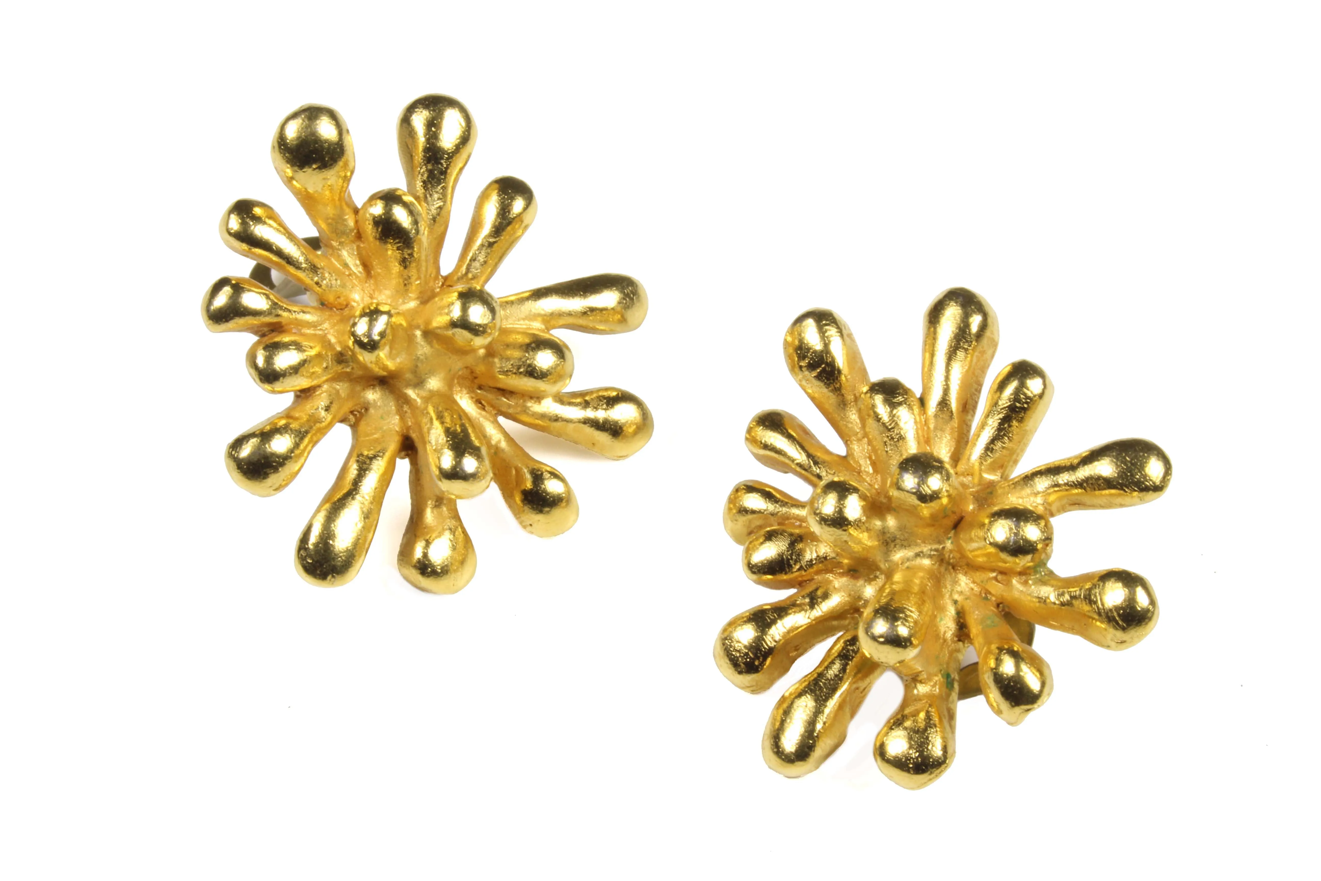 CHRISTIAN LACROIX iconic anemone earrings