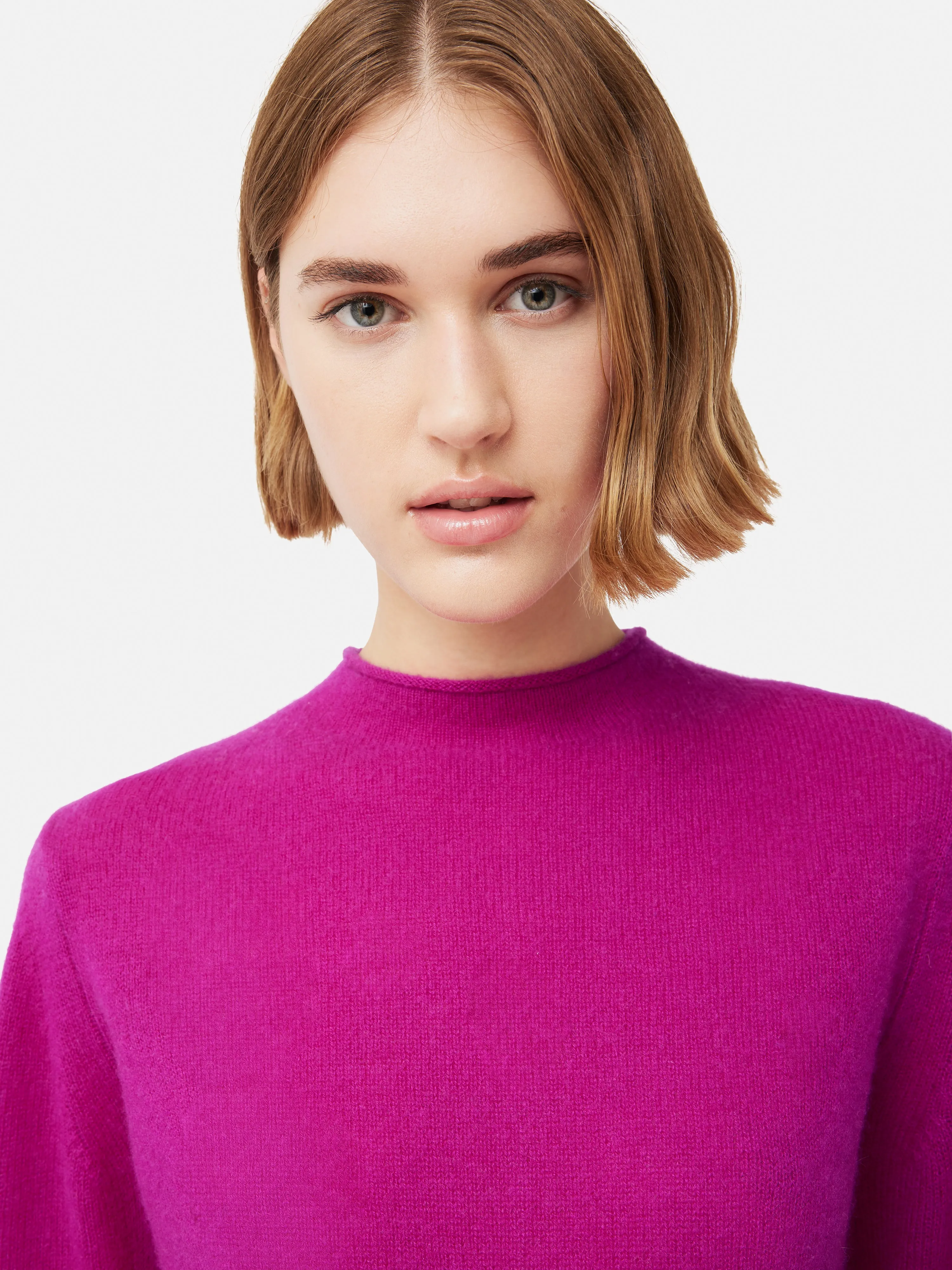 Cloud Cashmere Eldon Jumper | Pink