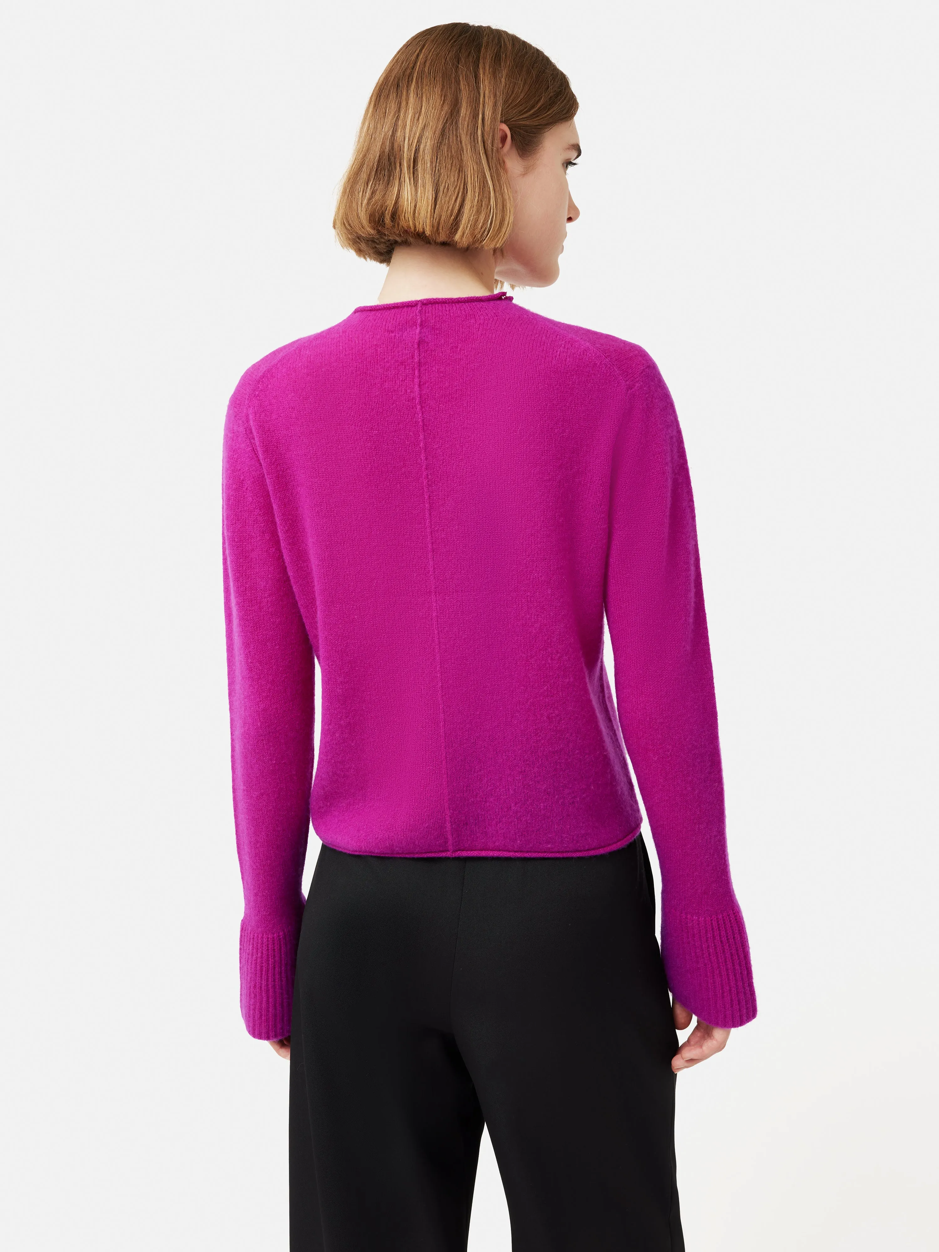 Cloud Cashmere Eldon Jumper | Pink