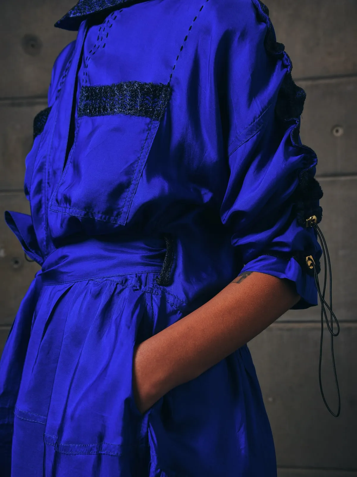 Cobalt Utility Dress